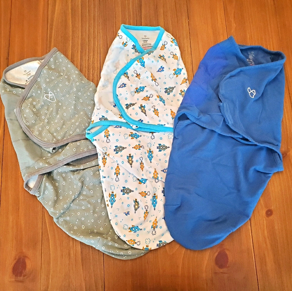 3 SwaddleMe Original Swaddle Size L Never Worn